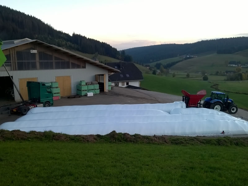 Feuchtkornverarbeitung: Siloforce Messermühle & Siloforce Silagetrichter