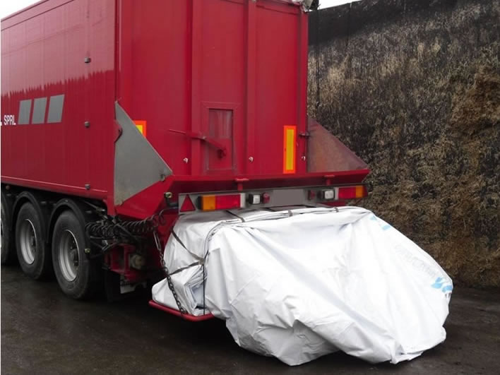 Silowagen mit Schneckensystem - 6,5 ft (1,95m) Schlauchdurchmesser